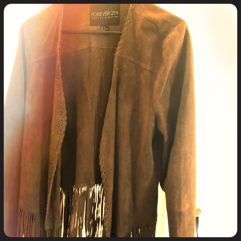 Fringe Suede Jacket